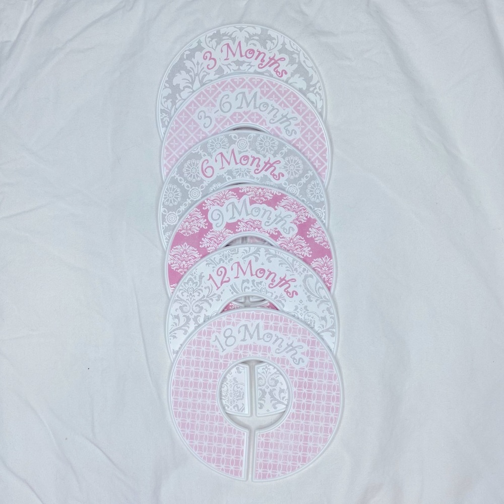 Baby Girl Closet Dividers